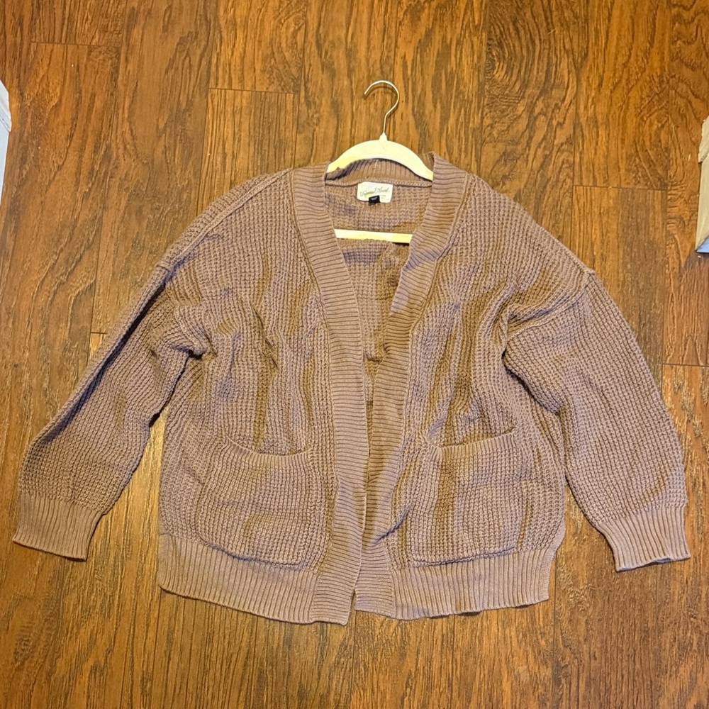 Cozy Universal Thread Mauve Women's Sweater
